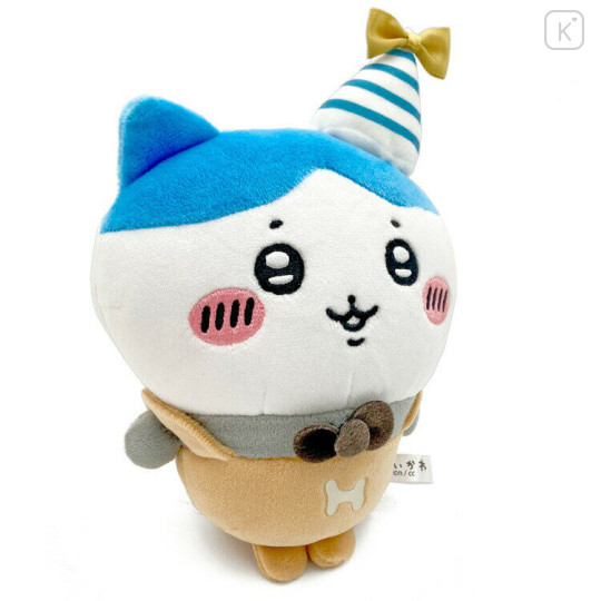 Japan Chiikawa Chubby Potetama Plush Toy - Hachiware / Chiikawa Party - 2