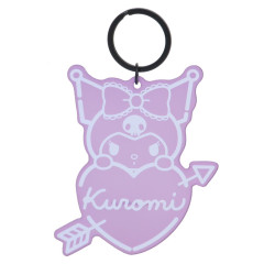 Japan Sanrio Acrylic Keychain - Kuromi / Valentine