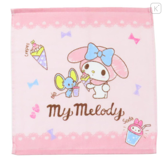 Japan Sanrio Wash Towel - My Melody / Dessert - 1