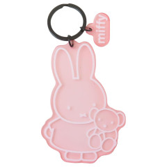 Japan Miffy Acrylic Keychain - Miffy / Pink