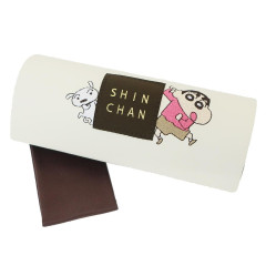 Japan Crayon Shin-chan Glasses Case - Light Yellow