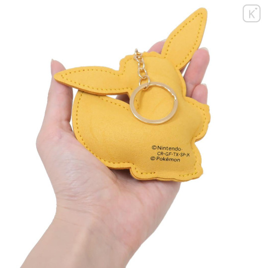 Japan Pokemon Glitter Deco Key Holder - Eevee - 2