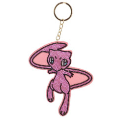 Japan Pokemon Glitter Deco Key Holder - Mew