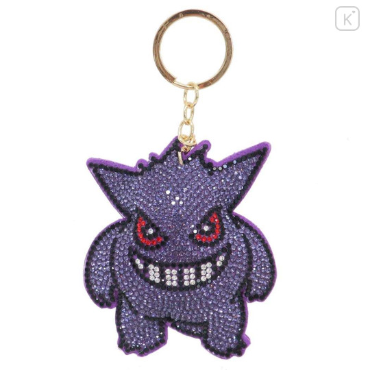 Japan Pokemon Glitter Deco Key Holder - Gengar - 1