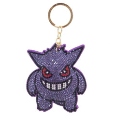 Japan Pokemon Glitter Deco Key Holder - Gengar