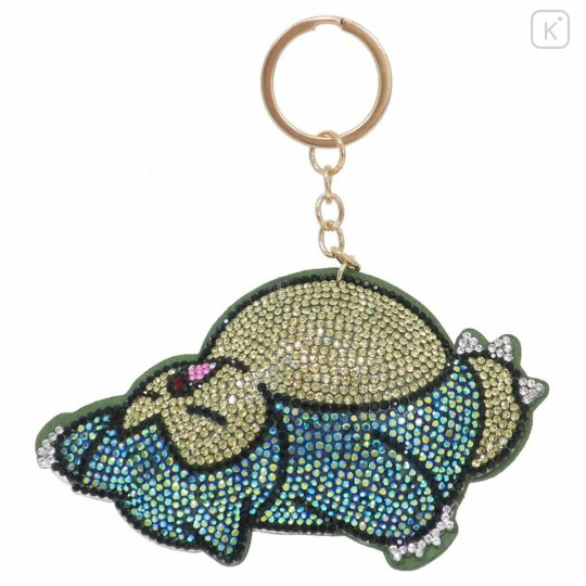 Japan Pokemon Glitter Deco Key Holder - Snorlax - 1