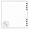 Japan Minions Square Grid Ring Notebook - Bob & Bear Tim / Preserving Energy - 3