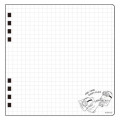 Japan Minions Square Grid Ring Notebook - Bob & Bear Tim / Preserving Energy - 4