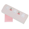 Japan Miffy Glasses Case - Gingham Pink Cherry - 1