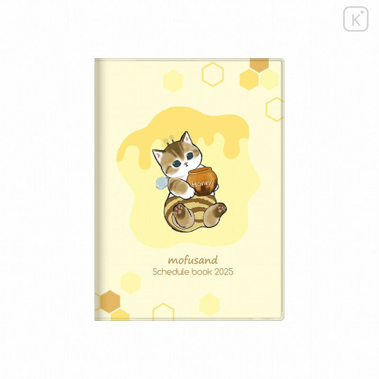 Japan Mofusand B6 Planner Monthly Schedule Book - 2025 / Cat Bee Nyan - 1