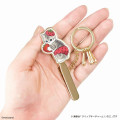 Japan Mofusand Clip Key Charm - Fruit Cat / Strawberry Nyan - 4