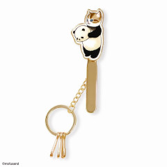 Japan Mofusand Clip Key Charm - Cat / Panda Nyan