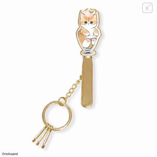 Japan Mofusand Clip Key Charm - Cat / Parfait Nyan - 1