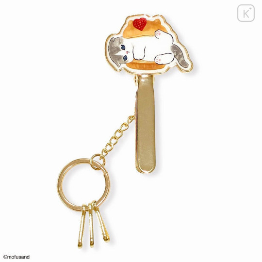 Japan Mofusand Clip Key Charm - Cat / Maritozzo Nyan - 1