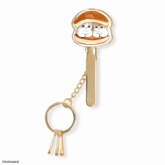 Japan Mofusand Clip Key Charm - Cat / Dorayaki Nyan