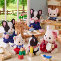 Japan Sylvanian Families Original Figure - French Bulldog Family - 2