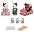Japan Sylvanian Families Original Figure - White Rabbit Family - 3