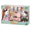Japan Sylvanian Families Original Figure - White Rabbit Family - 4
