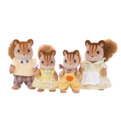 Japan Sylvanian Families Figure - Walnut Squirrel Family