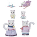 Japan Sylvanian Families Figure - Snow Leopard Family - 3