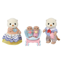 Japan Sylvanian Families Figure - Sea Otter Family