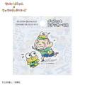 Japan Sanrio × Crayon Shinchan Die-cut Sticker - Keroppi & Masao Sato - 1