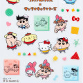 Japan Sanrio × Crayon Shinchan Sheet Sticker - Yellow - 4