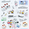 Japan Sanrio × Crayon Shinchan Sheet Sticker - Blue - 3