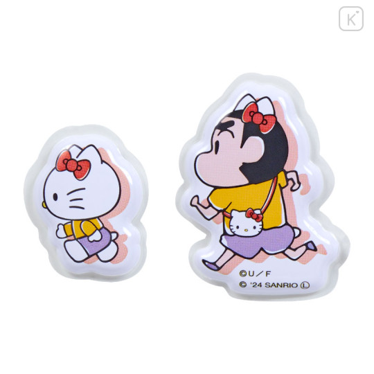 Japan Sanrio × Crayon Shinchan Marshmallow Stickers - 3