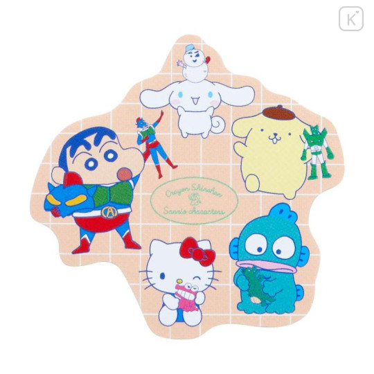 Japan Sanrio × Crayon Shinchan Piece Seal Stickers - Blue - 6