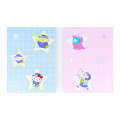 Japan Sanrio × Crayon Shinchan Flip Memo Pad - Star - 4