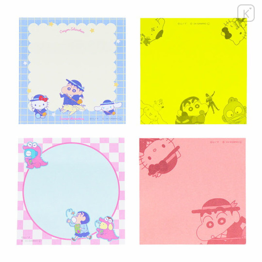 Japan Sanrio × Crayon Shinchan Sticky Note - Star - 3