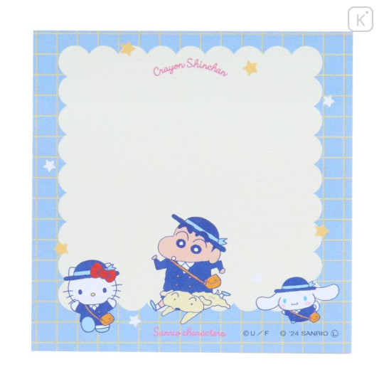 Japan Sanrio × Crayon Shinchan Sticky Note - Star - 5