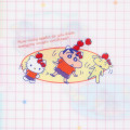 Japan Sanrio × Crayon Shinchan 5 Pockets A4 Clear File - Pop - 5