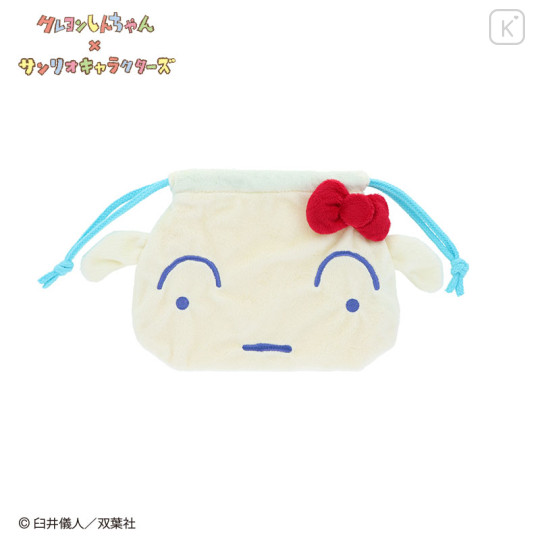 Japan Sanrio × Crayon Shinchan Purse - Shiro - 1