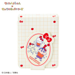 Japan Sanrio × Crayon Shinchan Multi Pouch - Hello Kitty & Shinnosuke Nohara & Shiro