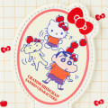 Japan Sanrio × Crayon Shinchan Multi Pouch - Hello Kitty & Shinnosuke Nohara & Shiro - 3