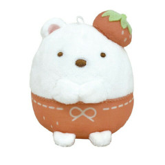 Japan San-X Play Charm Phone Holder - Sumikko Gurashi / Shirokuma Polar Bear