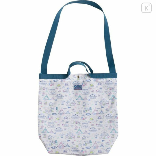 Japan San-X 2way Tote Bag - Sumikko Gurashi / Sumikko Camp - 1