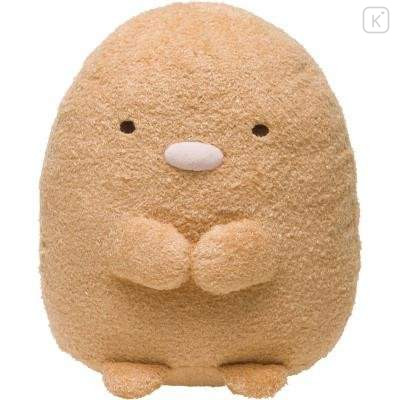 Japan San-X Plush Toy (L) - Sumikko Gurashi / Tonkatsu Fried Pork Cutlet - 1