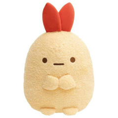 Japan San-X Plush Toy (L) - Sumikko Gurashi / Ebifurai no Shippo Fried Shrimp Tail