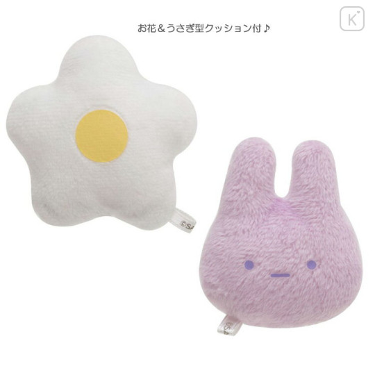 Japan San-X Scene Plush Set - Sumikko Gurashi / Mysterious Rabbit Oniwa Sofa - 2