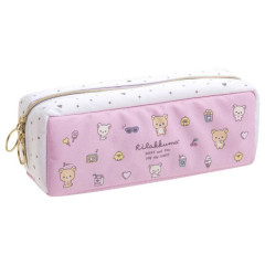 Japan San-X Pen Pouch - Rilakkuma / Pink