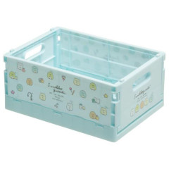 Japan San-X Folding Container (S) - Sumikko Gurashi / Blue