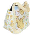 Japan Sanrio Balloon Mini Tote Bag - Pompompurin / Garden - 2