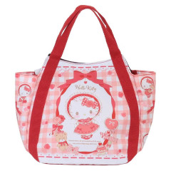 Japan Sanrio Balloon Mini Tote Bag - Hello Kitty / Lolita