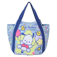 Japan Sanrio Balloon Mini Tote Bag - Pochacco / Party