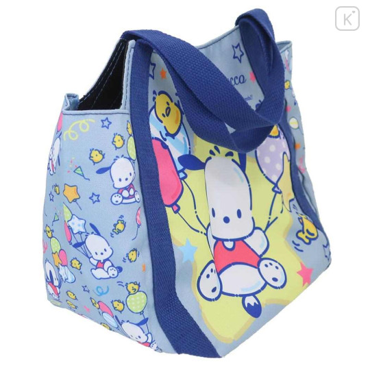 Japan Sanrio Balloon Mini Tote Bag - Pochacco / Party - 2