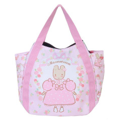 Japan Sanrio Balloon Mini Tote Bag - Marroncream