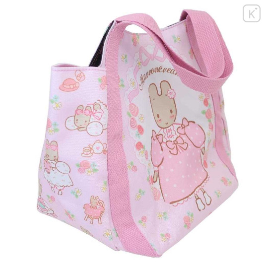 Japan Sanrio Balloon Mini Tote Bag - Marroncream - 2